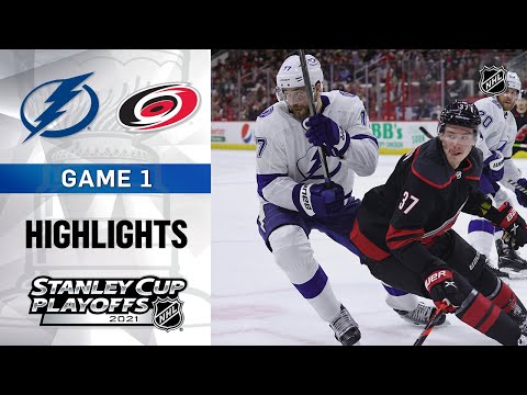 Second Round, Gm 1: Lightning @ Hurricanes 5/30/21 | NHL Highlights