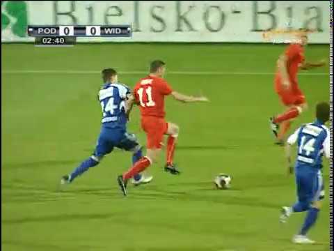 Podbeskidzie - Widzew Łódź 27.09.2009 I Liga cały mecz