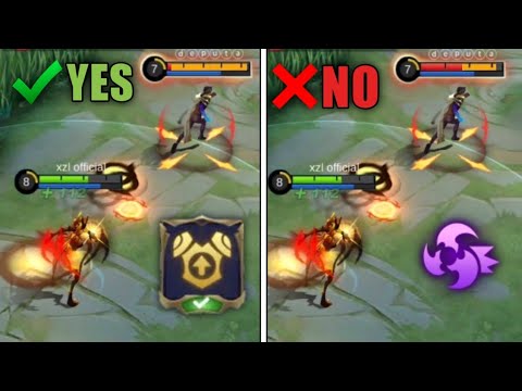 Karrie BEST EMBLEM 2022  | Karrie Best Build 2022 | Mobile Legends