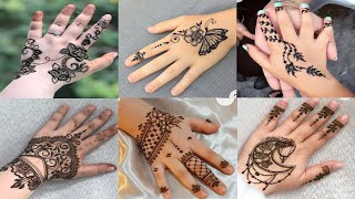 Latest Back Hand Mehndi Designs Ideas For Kids Baby Girls | Eid Special 2024 | THE FASHION WORLD