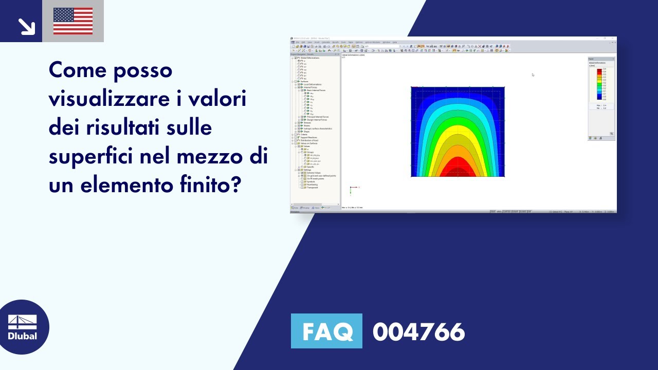 [EN] FAQ 004766 | Come posso visualizzare i valori dei risultati sulle superfici nel mezzo di un elemento finito?