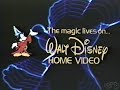 Walt Disney Home Video Preview Title Cards Walt Disney And You End Jingle 1982