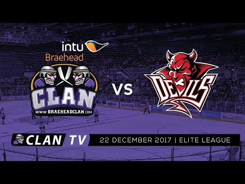 Braehead Clan vs Cardiff Devils 22/12/17