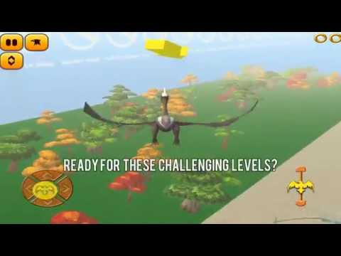 Dinosaur City Flight Simulator Video