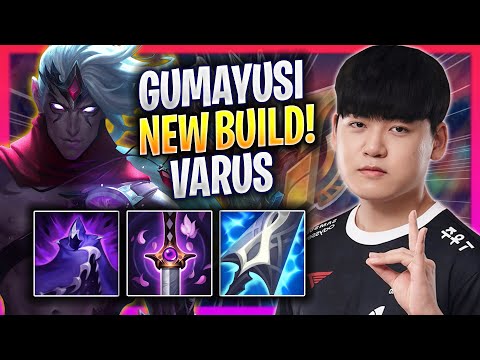 GUMAYUSI TRIES NEW VARUS BUILD! - T1 Gumayusi Plays Varus ADC vs Caitlyn! | Season 2023