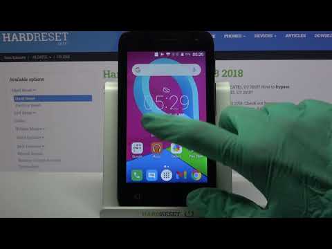 Change Font Size / Manage Display Settings - ALCATEL U3 2018