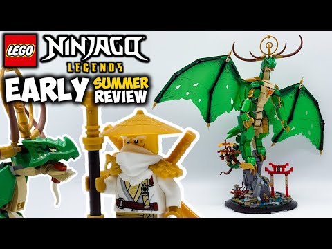 Ninjago Legends The Guardian Dragon EARLY Summer 2025 Review! Set 71847