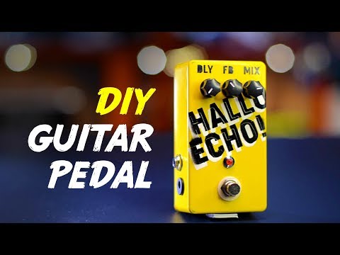 DIY Delay Pedal Kit with a Twist - Build & Sound Demo (english)