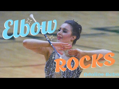 ELBOW ROCKS - Baton Twirling Roll Tutorial -  Adaline Bebo