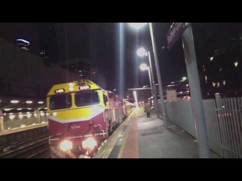 v/line n474 with 3 PTV n class car  i filmed with my mum on 17/5/17