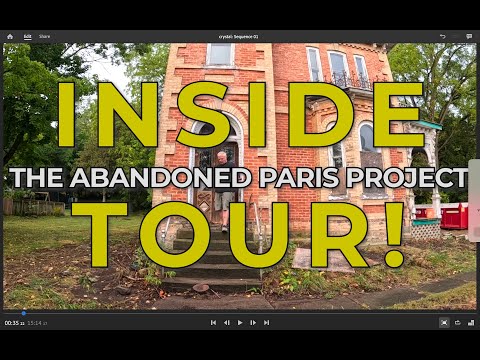 INSIDE TOUR  OF THE ABONDONED PARIS PROJECT! E142