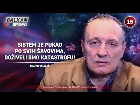 INTERVJU: Branko Dragaš - Sistem je pukao po svim šavovima, doživeli smo katastrofu! (25.5.2023)