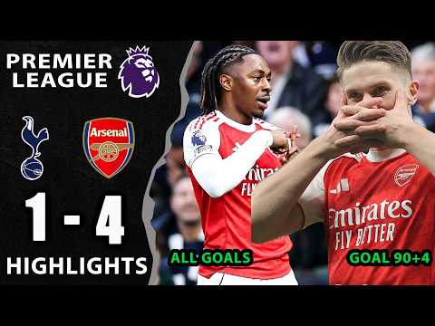 Arsenal vs Tottenham 4-1 || All Goals & Extended Highlights || Premier League 2025/26