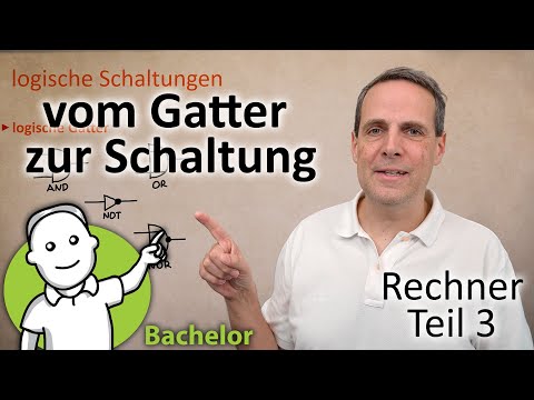 Vom Gatter zur Schaltung (Rechnerbau Teil 3)