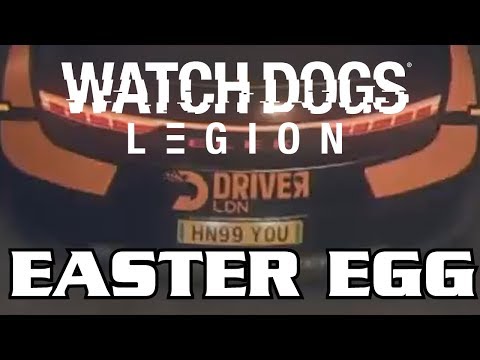 Watch Dogs Legion - DRIVER Easter Egg !