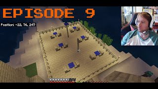 AliJay's Minecraft Adventure: Episode 9: A Seaside deck.