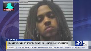 Inmate’s death at Jones County jail under investigation