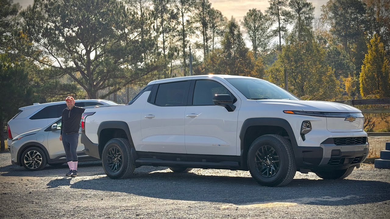 My Buddy Bought A New Chevy Silverado EV! This Thing Will ...
