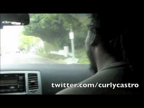 Curly Castro vs. Debruit Live Freestyle in Los Angeles Traffic Pt. 1