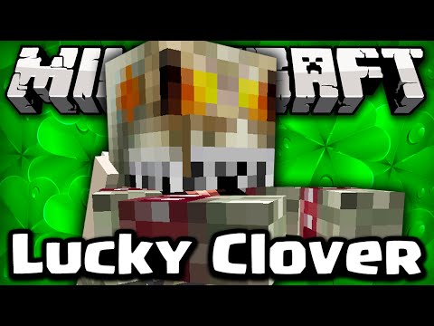 Minecraft - LUCKY CLOVER KING BOWSER CHALLENGE GAMES! (Mythical Creatures / Lucky Clover Mod)