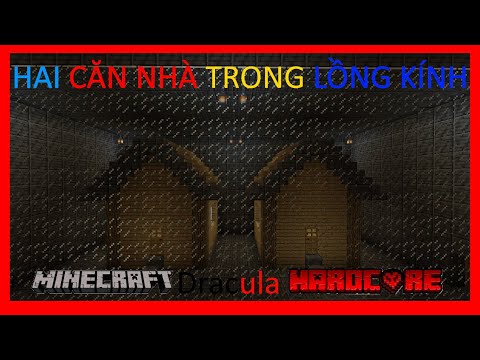 XÂY Nhà Dưới HANG ĐỘNG PHẦN 13: TIẾP Tục với 2 CĂN Nhà Trong LỒNG KÍNH (MINECRAFT HARDCORE)