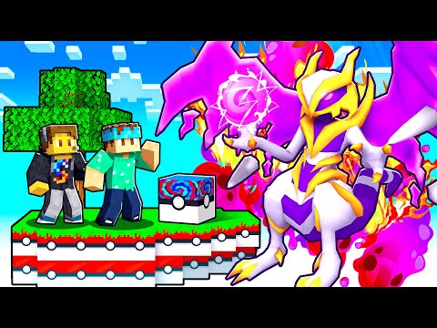 FUSION Pokémon SKYBLOCK CHALLENGE In Minecraft!