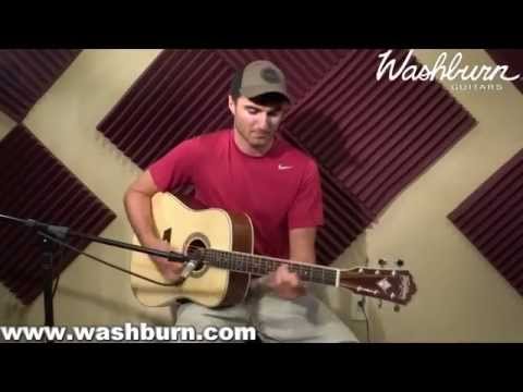 The Washburn WD10S Video Demo