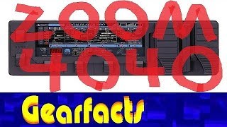 Video thumbnail for Zoom 4040 Guitar multi effects from the dark ages.... by Gearfacts