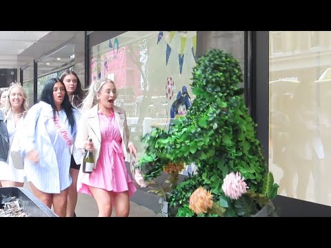 The Screams Is Gone Crazy ! AWESOME REACTIONS ! Bushman Prank