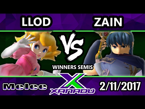 S@X Monthly - lloD (Peach) Vs. SSI | Zain (Marth) - SSBM Winners Semis - Smash Melee