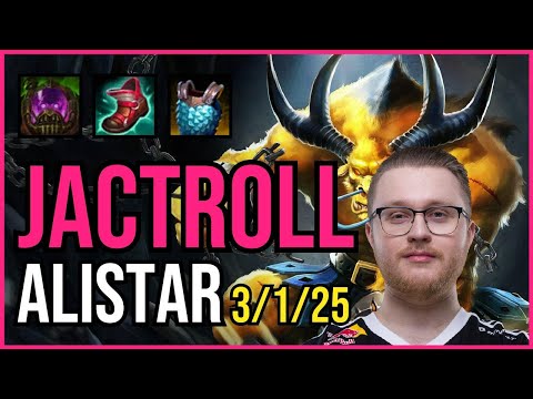 JACTROLL - ALISTAR vs. ZILEAN Support | EUW GRANDMASTER | PATCH 11.2