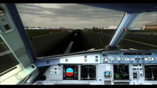 preview picture of video 'FSX WBGG-WBKK (Kuching-Kota Kinabalu) Takeoff with ATC'