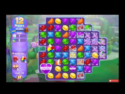 Wonka's World of Candy Level 139 NO BOOSTERS - A S GAMING