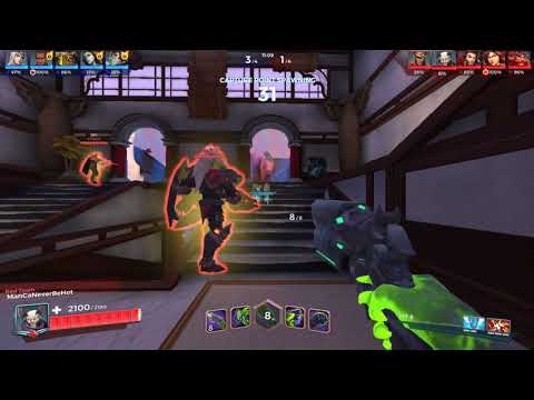 Paladins| Ranked boosted animal adventures pt1. Androxus 50 solo kills, 160k dmg!