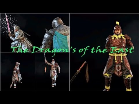 [For Honor] Tiandi Fashion Showcase. "The Dragons of the East"