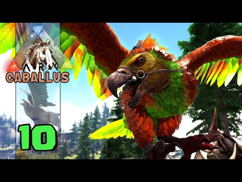 DOMAMOS UAM ARGENTAVIS BONITONA! - ARK CABALLUS - ARK:SURVIVAL EVOLVED #10