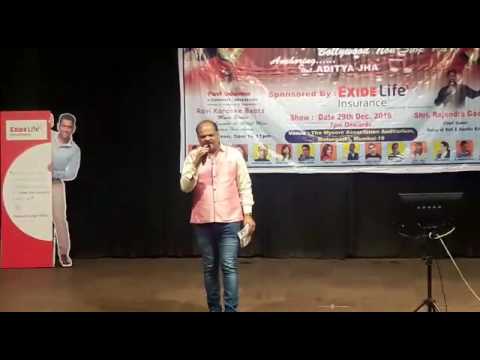 RJ Aditya Jha Live performance