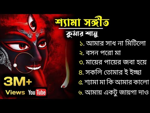 সুপারহিট ননস্টপ শ্যামা সঙ্গীত || Kumar Sanu ❤️ || আমার সাধ না মিটিলো || Best Top 10 Shyama Sangeet