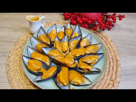 Mejillones picantes en salsa