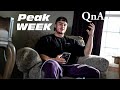 PEAK WEEK QnA 3 DAYS OUT FROM SHOW