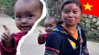Genius Baby in Ta Van Village in North Vietnam