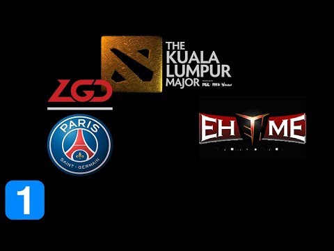 PSG.LGD vs EHOME Game 1 The Kuala Lumpur Major Highlights Dota 2