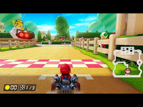 Mario Kart 8 Deluxe - All New DLC Courses [2022] (DLC Booster Wave 1-3) (4K)