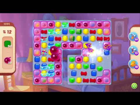 Homescapes 1094 Level - 18 moves - NO BooSTERS