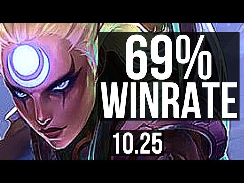 DIANA vs SYNDRA (MID) | 13/1/8, 69% winrate, Legendary | EUW Master | v10.25