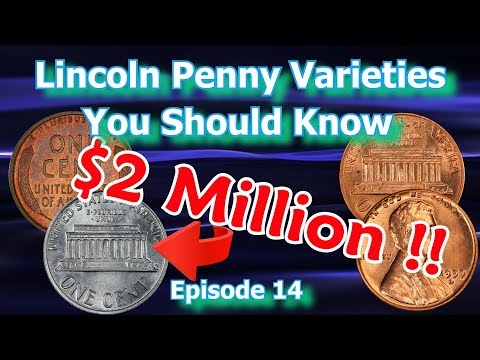 Lincoln Penny Varieties You Should Know Ep.14 - 1909, 1959, 1974