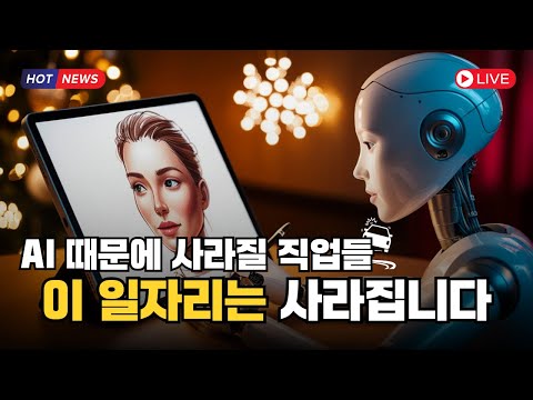 앞으로 3년, 이 일자리는 사라집니다, AI 때문에 사라질 직업들 5가지