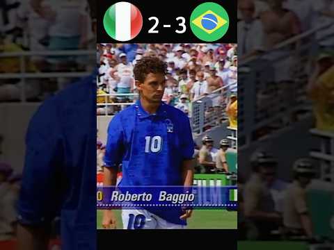 Italy vs Brazil | Baggio’s Miss & Brazil’s Fourth World Cup Title! | WC 1994 Final