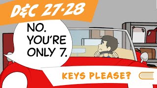 Come Follow Me LDS Doctrine and Covenants (D&C) 27-28 (Mar 15-21) - Keys Please