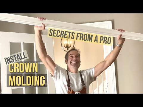 "Upside down and backwards???" How to install crown molding